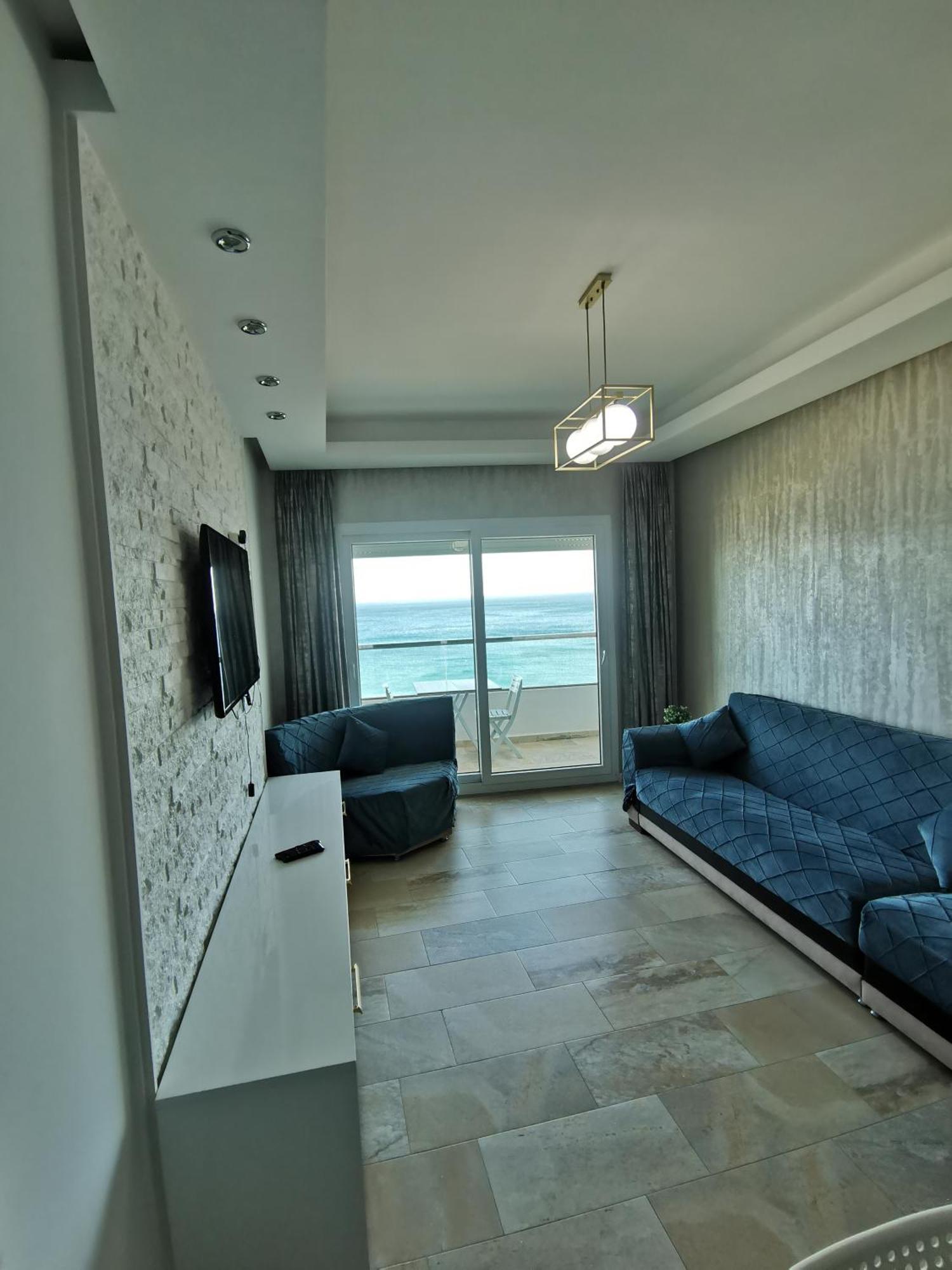 Appartf3 Vue Panoramique Sur Mer Residence Vista Del Mar Fnideq Exterior photo