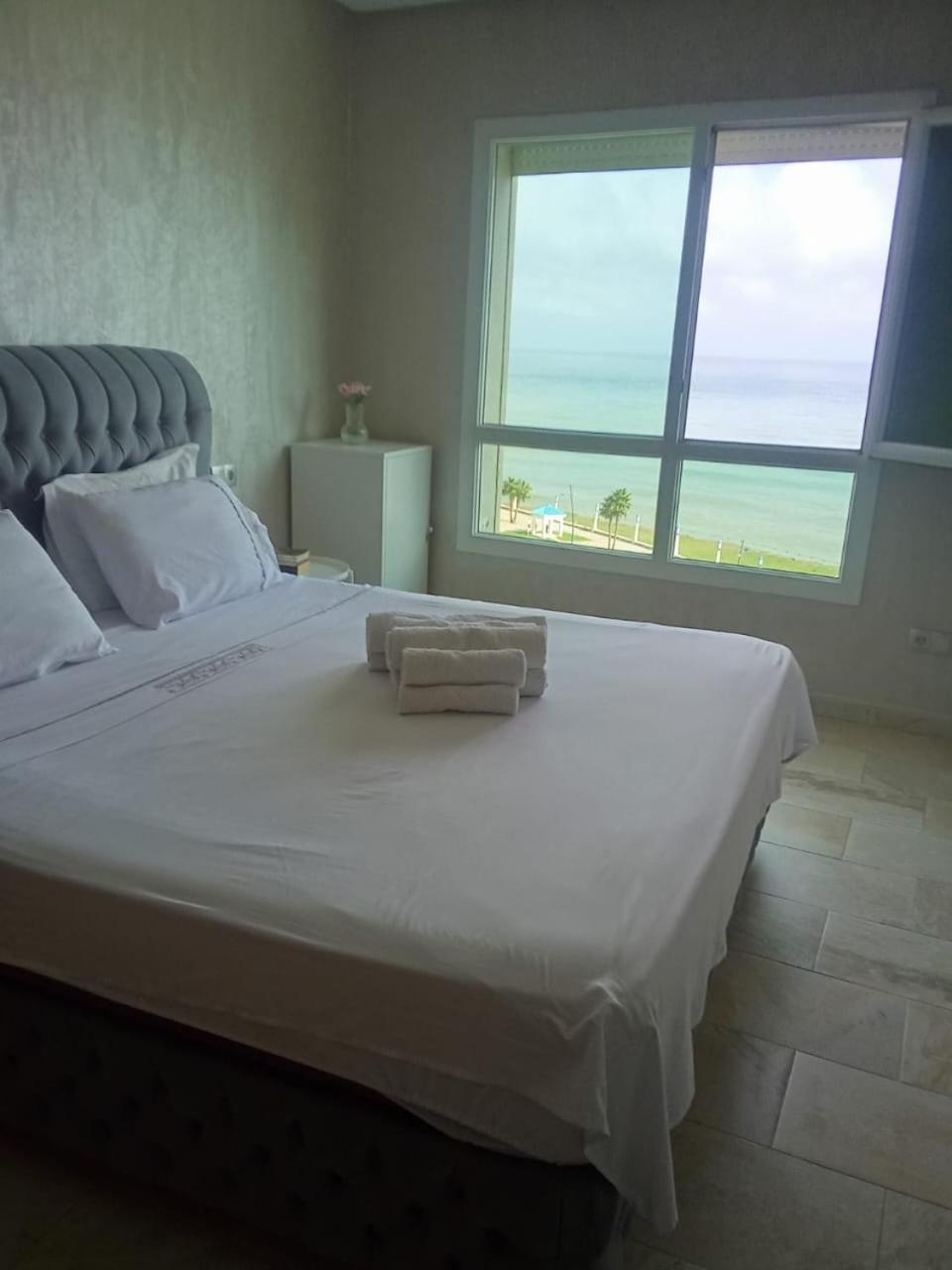 Appartf3 Vue Panoramique Sur Mer Residence Vista Del Mar Fnideq Exterior photo